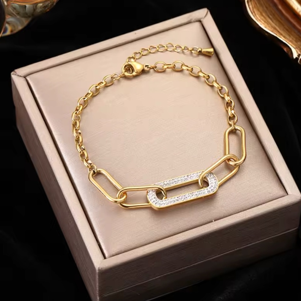 Gold Filled Cubic Zirconia Bracelet